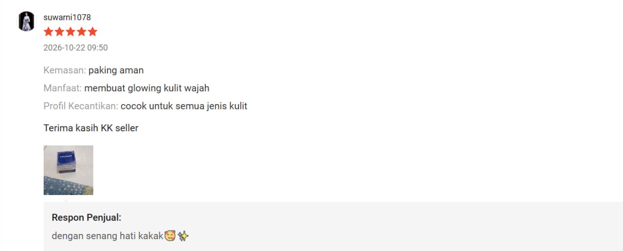 Ulasan pelanggan bintang lima